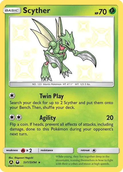 Scyther (Shiny) - Hidden Fates