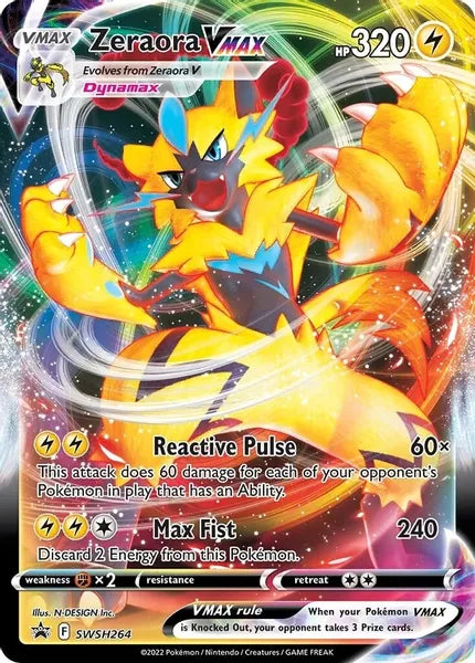 Zeraora VMax - SWSH264 Promo