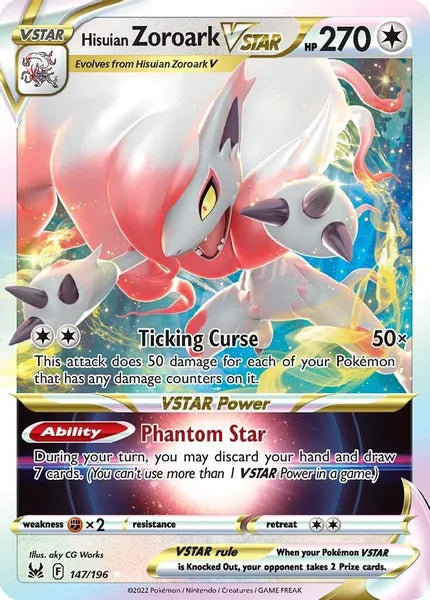 Hisuian Zoroark VSTAR - Lost Origin